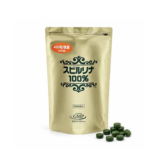 ALGAE SGF JAPAN ALGAE SGF Спіруліна Spirulina GMP 100%, 2400 шт