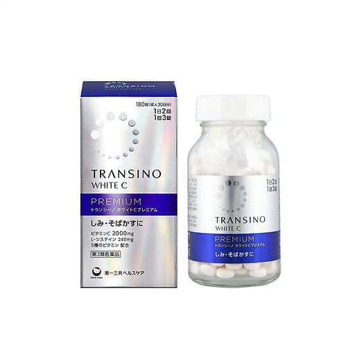 TRANSINO White C Premium японський препарат проти пігментації, 180 шт 30 д