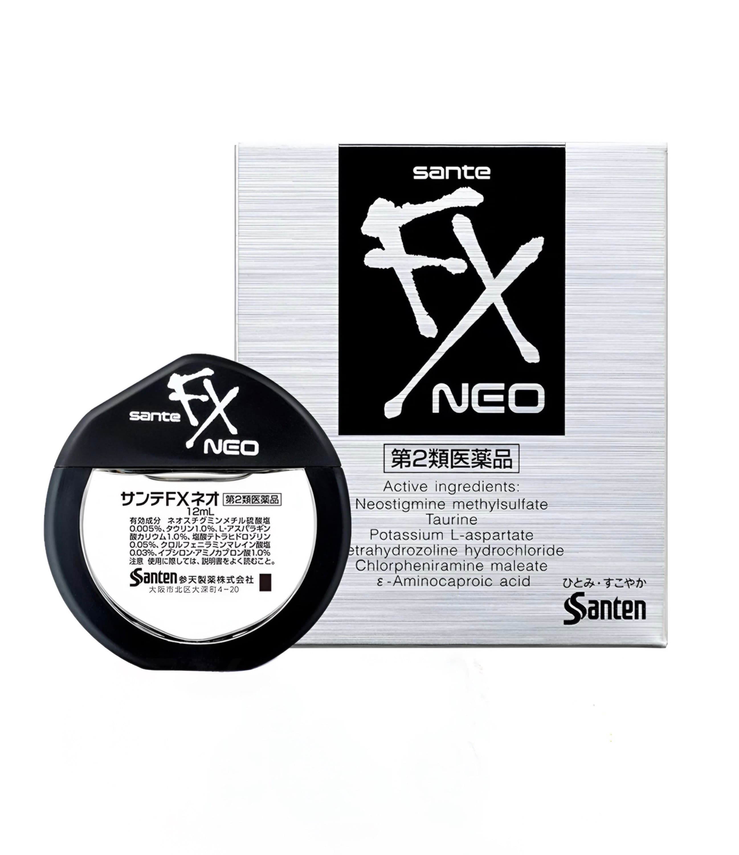 Sante Японські краплі для очей від втоми FX NEO ІС5 12 мл