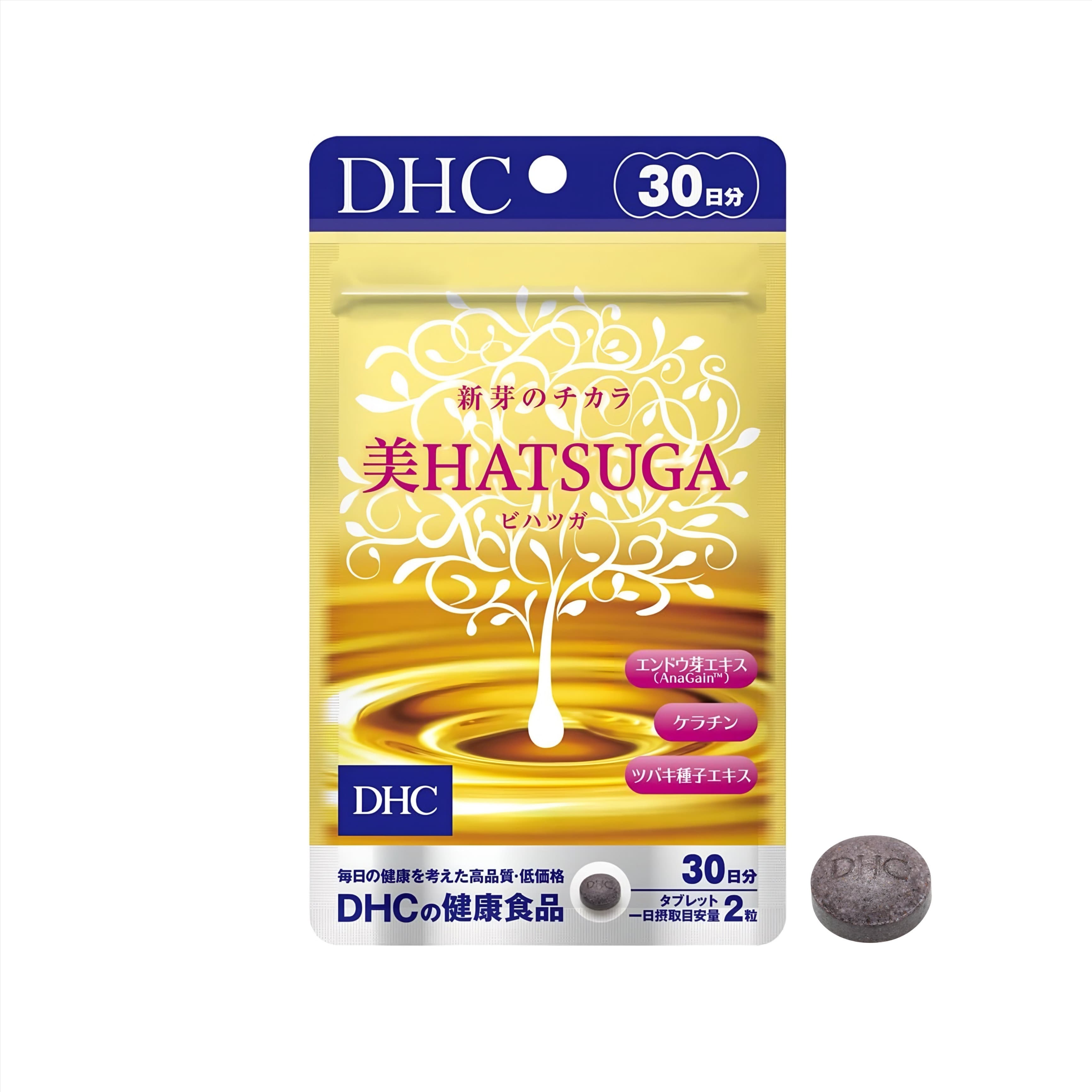 DHC HATSUGA для зміцнення та росу волоссяна 30 днів