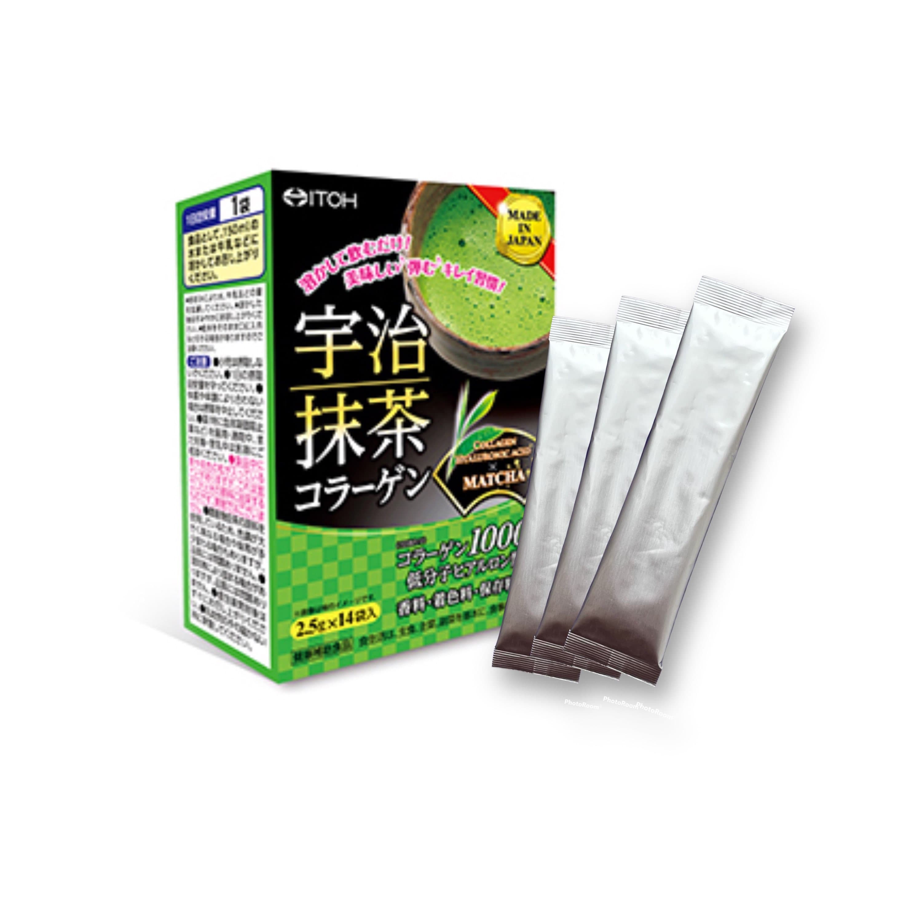 Матча чай з колагеном ITOH Uji Green Tea Collagen