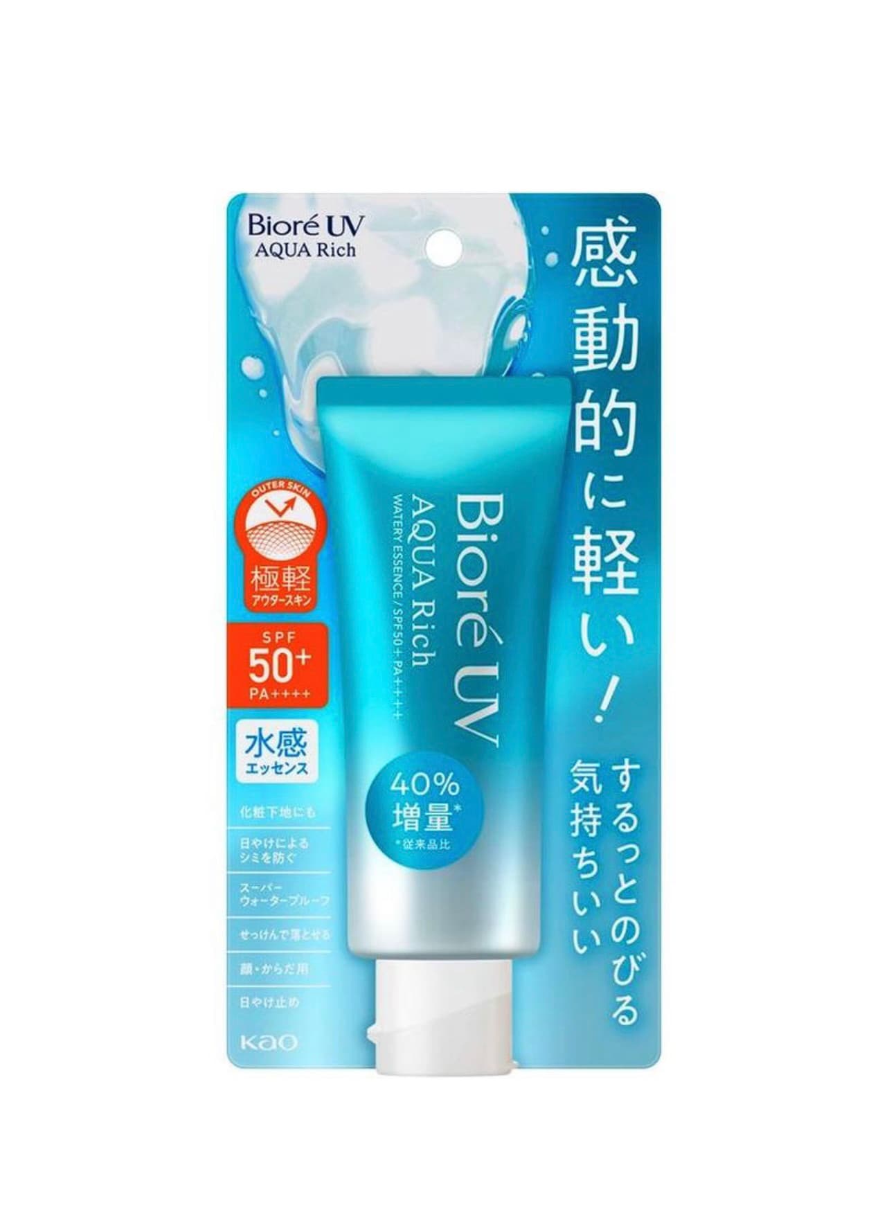 BIORE UV Санскрін-Есенція на водній основі SPF50+ Aqua Rich Watery Essence70 г