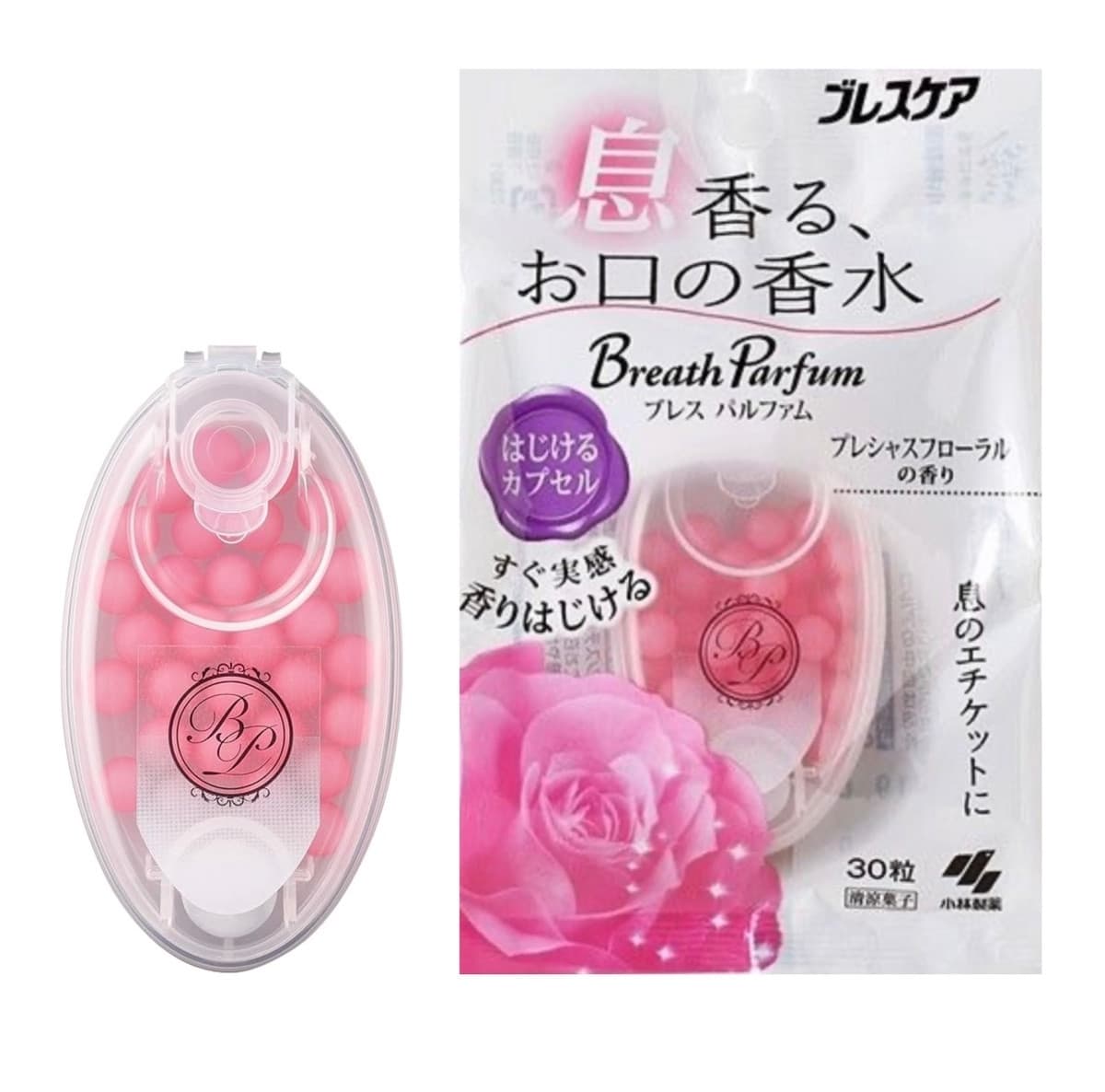 KOBAYASHI Цукерки-парфуми для свіжого подиху Троянди Breath Parfum 30 шт