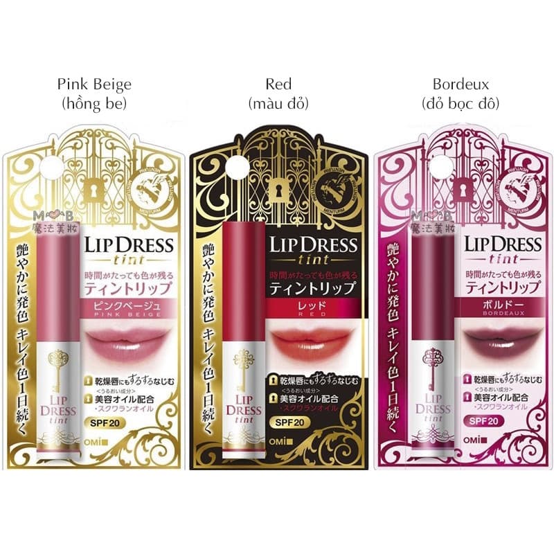 OMI Тінт-бальзам зволожуючий MENTURM LIP DRESS TINT SPF20