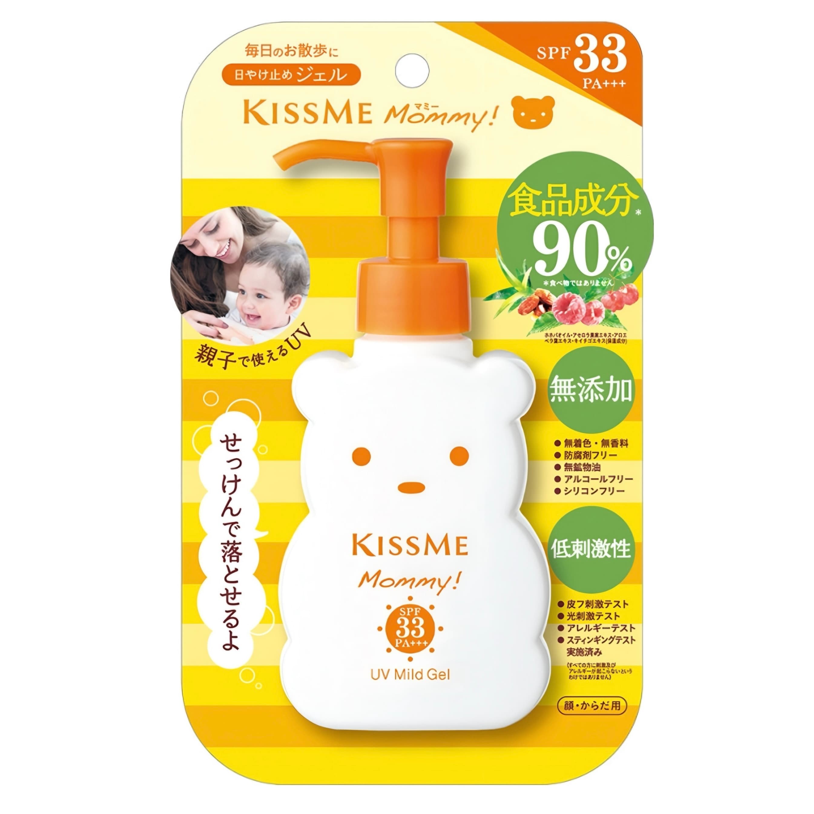 ISEHAN М'який Сонцезахисний Гель для дітей SPF33+ PA++++ Mommy UV Mild Gel 100ml