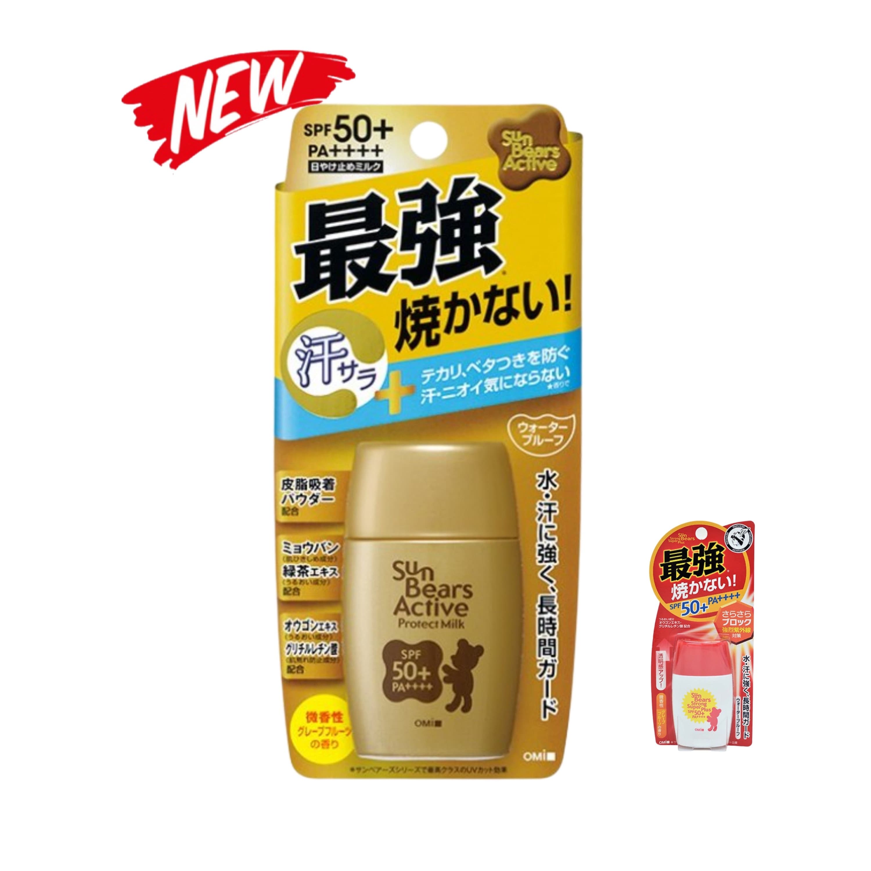 OMI Санскрін-Молочко Актив MENTURM SUN BEARS ACTIVE PROTECT MILK SPF50 30ml